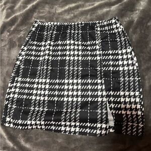 Plaid skirt